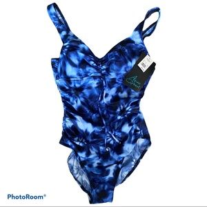 New Tie Dye Swimsuit One Piece